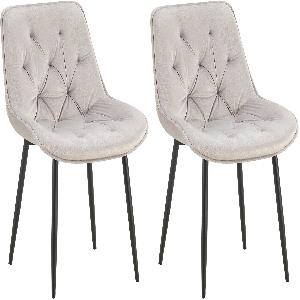 2 Piece Set  Wallace Velvet Dining Chair