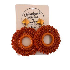 Amber Tuft Earrings