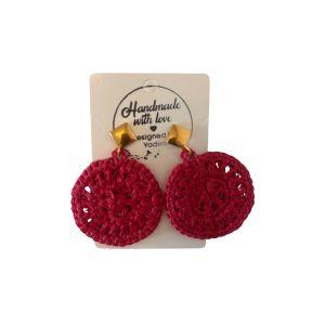Sweet Ruby Drops Earrings
